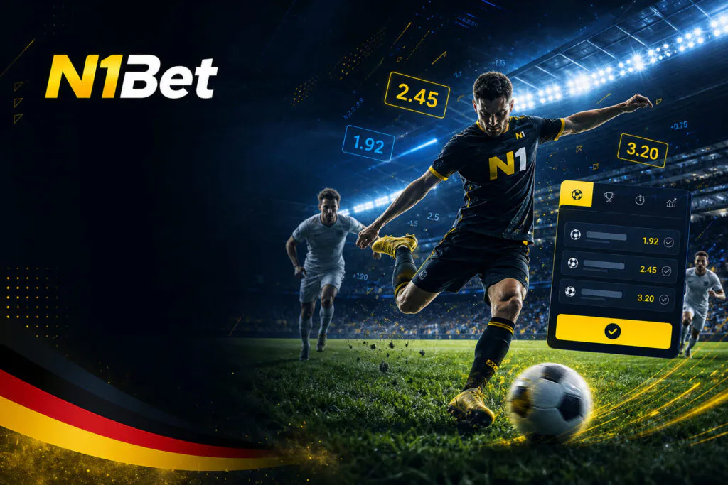 N1Bet Sportsbook in Germany – official sports betting banner – n1bett.de